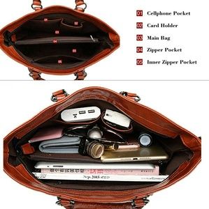 Womens leather handbag